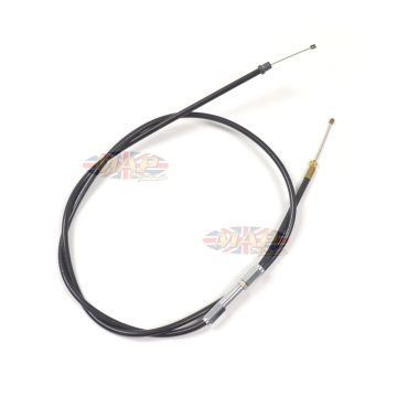 Triumph T100 Throttle Cable (Upper) - Lever to Junction Segment for Dual Carburetor Models 60-0735 