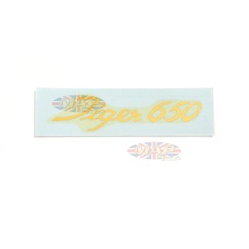 DECAL/  TIGER 650  (LARGE SCRIPT) 60-1918 