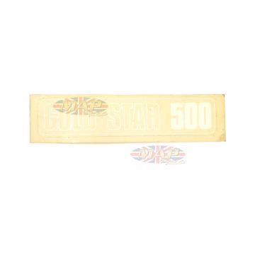 DECAL/  GOLD STAR 500 60-3260 