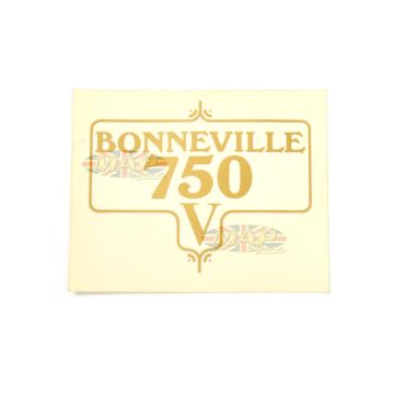 DECAL/  BONNEVILLE 750 60-3953 