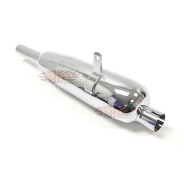 Triumph Left Side Original-Style Replacement Muffler For 3TA, 5TA, T90 and T100 71-2017/P 