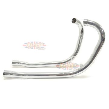 Triumph Pre-Unit, T100 T120, UK-Made, Exhaust Header Pipes 70-3628/3632 