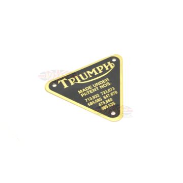 PATENT PLATE/ PRE-UNIT/ BRASS 70-4016/B 