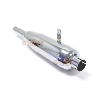 Triumph Vintage Reproduction Right Side Muffler For 6T, T110, T120 70-4119/P 
