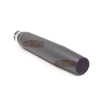 Universal Chopper Bobber Scrambler Tracker Shorty 15" Tapered Muffler 80-25300B 