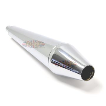 Norton Commando 70-74 Muffler 1-3/8 - Smooth Welds 06-1978/S 