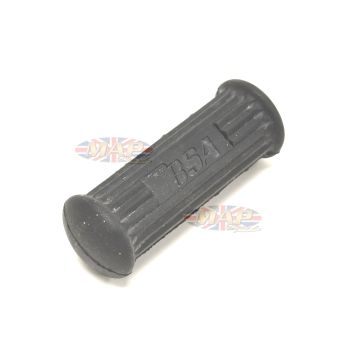 BSA A50/65 Footpeg Rubber with Logo Inlay 83-2651 