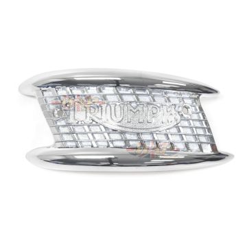 Triumph UK-Made Left Tank Emblem (sold individually) 82-4127 