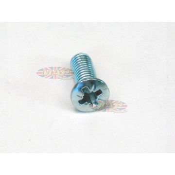 SCREW/ TANK BADGE 8MM (3/8  CHROME) 82-7888 