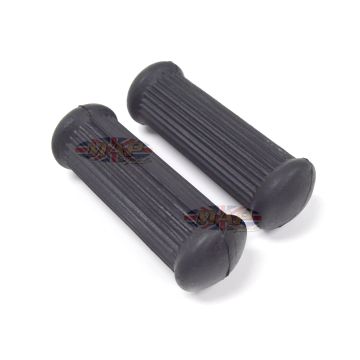 Triumph, BSA, Folding Passenger Footpeg Rubber, Square Hole, Pair 82-9054/E 