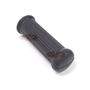 Triumph, BSA, UK-Made, Folding Passenger Footpeg Rubber, Square Hole 82-9054 