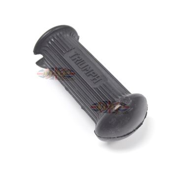 Triumph T150 Footrest Rubbber Wtih Logo Inlay 82-9630 