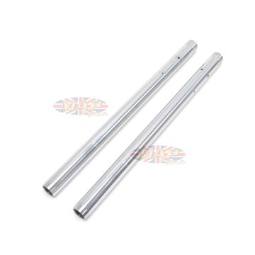 Triumph 1960-63, 350/500cc Chrome Fork Tubes (Pair) 97-1123/P 