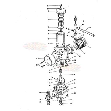 Carburetor 1973-TRIUMPH-T140E-CARBURETOR 