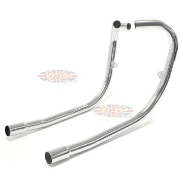 Triumph T100R In-Head Exhaust Head Pipes 71-2628/2629 