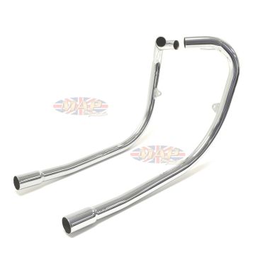 Triumph T120RV - TR6RV In-Head Exhaust Head Pipes 71-2636/2637 