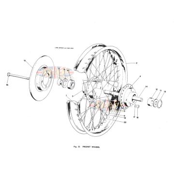 Front Wheel 1979-TRIUMPH-T140-FRONT-WHEEL 