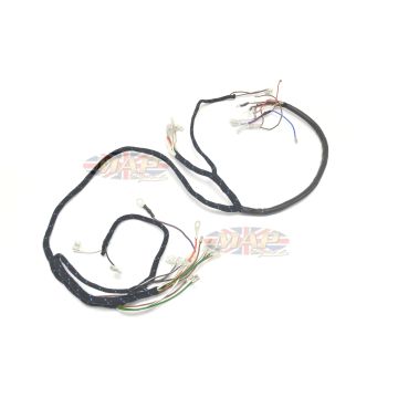BSA 1968-69 A50 A65 English-Made 12-Volt Wiring Harness H013 
