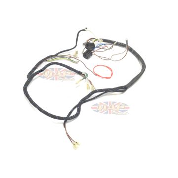 BSA 1962-65 A65 English-Made 6-Volt Wiring Harness H014 