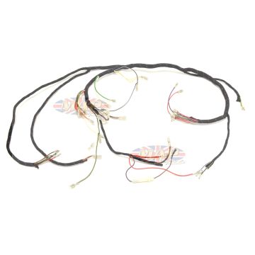 Triumph 1971-73 T120 Bonneville TR6 Tiger UK-Made Main Wiring Harness H028 