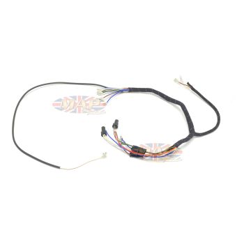 Triumph 1971-73 T120 Bonneville TR6 Tiger UK-Made Headlight Wiring Harness H028H 