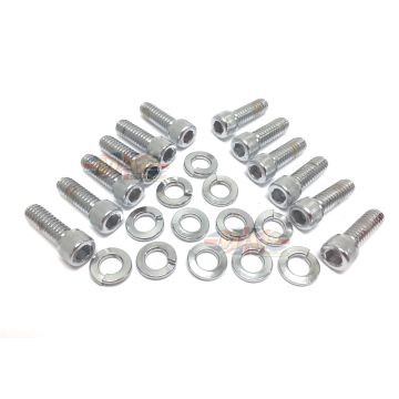 Triumph 750 Twins Chrome Allen Rocker Cover Screws MAP3038/C 