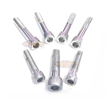 Norton Commando Allen-Head, Chrome Cylinder Head Bolts MAP3067/C 