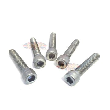 Norton Commando Allen-Head, Zinc, Transmission Cover Screw Set MAP3062 