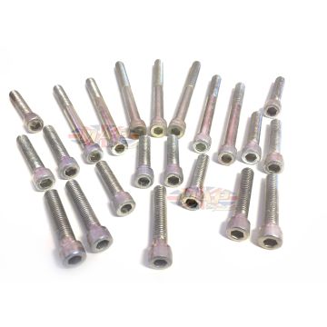 Triumph 500cc Cadmium-Plated, Allen-Head, Side Cover Screw Set MAP3110 