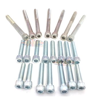 Triumph Pre-Unit 500cc Twin, Cadmium, Allen Side Cover Screw Set MAP3102 