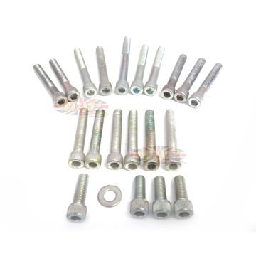 Triumph TR25W Zinc, Allen-Head, Side Cover Screw Set MAP3100 