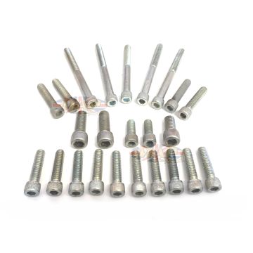 Triumph T140  Zinc-Plated, Allen-Head, Side Cover Screw Set MAP3116 
