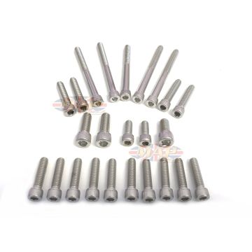 Triumph T140 Stainless Steel, Allen-Head, Side Cover Screw Set MAP3116/S 