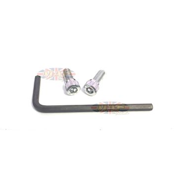 Triumph BSA Twins, Chrome-Plated, Allen-Head, Points Cover Screws MAP3150/C 