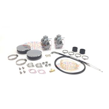 Triumph Bonneville 1972-78, 34mm Mikuni Kit, Bolt-On Manifolds MAP0364 