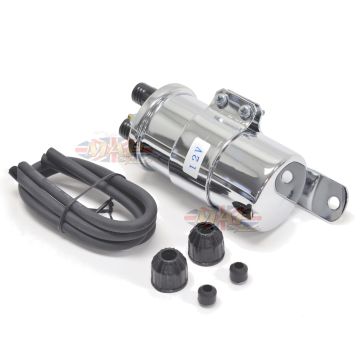 Chrome 12 Volt Dual Lead High Output Coil MAP4130 