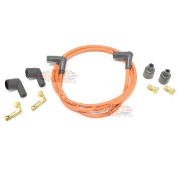 Universal 48" 7mm Copper Wire Core Orange Silicone Cover Kit MAP4189 