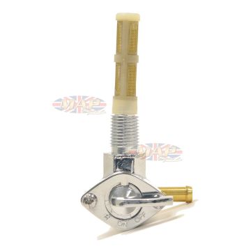 Universal Motorcycle Petcock 90-Degree Right Nipple 1/4" Thread 07-67142 