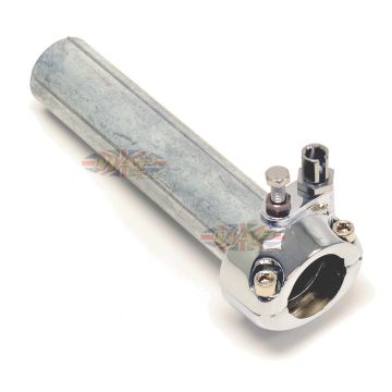 1" Single Pull Chrome Throttle Assembly 44-29472 