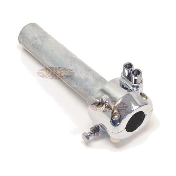 7/8" Dual Pull Chrome Throttle Assembly 44-29474 