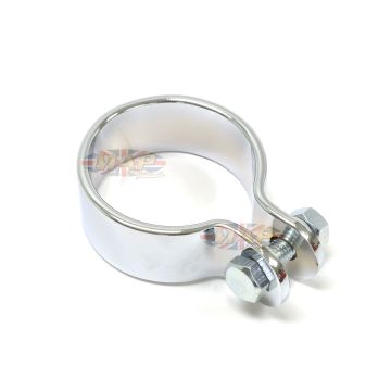 1.5" Chrome Muffler Center Clamp 80-62340 