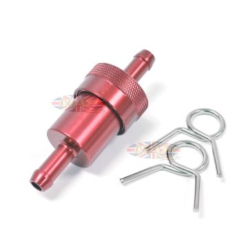 Fuel Filter- Inline CNC Red 5/16" 14-34430 