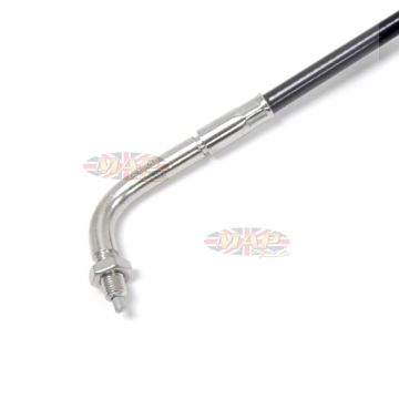 Throttle Cable w/ Elbow - Mikuni Threads MAP055X-GRP 