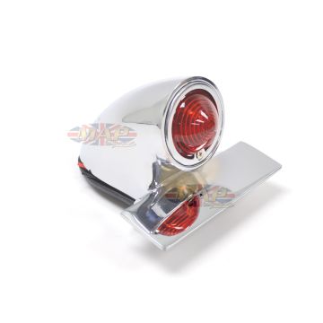 Sparto Classic Style Taillight - Chrome 62-30360 