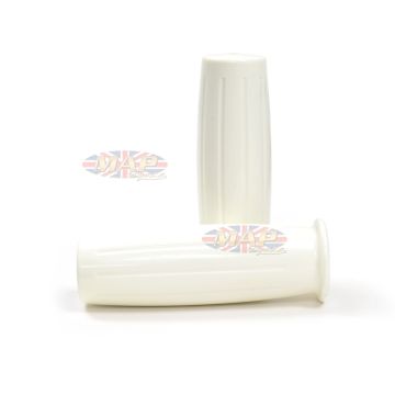 Grip Set - Retro 7/8" - White 42-56581 