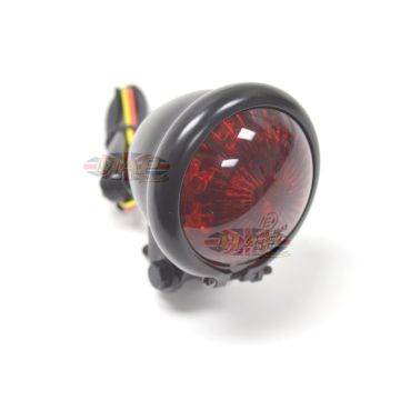 Bates Style Taillight Black 62-21520 