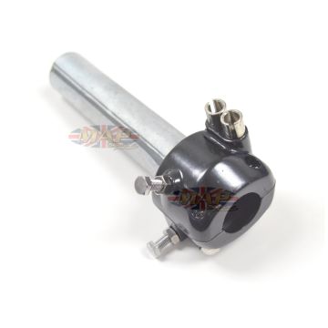 7/8" Dual Pull Black Throttle Assembly 44-29474B 
