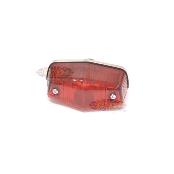 Triumph BSA Norton Classic Lucas-Style Small 6-Volt Chrome Taillight 62-21526 