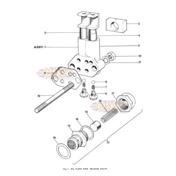 Oil Pump & Release Valve 1979-TRIUMPH-T140-OILPUMP 