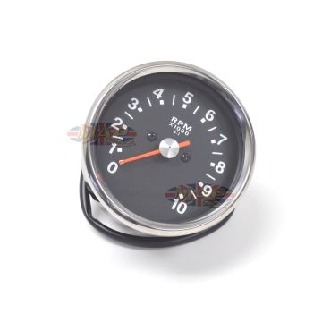 Triumph Smiths Replica Black Face 10K Clockwise 1:4 Tachometer RSM3003/13/P 